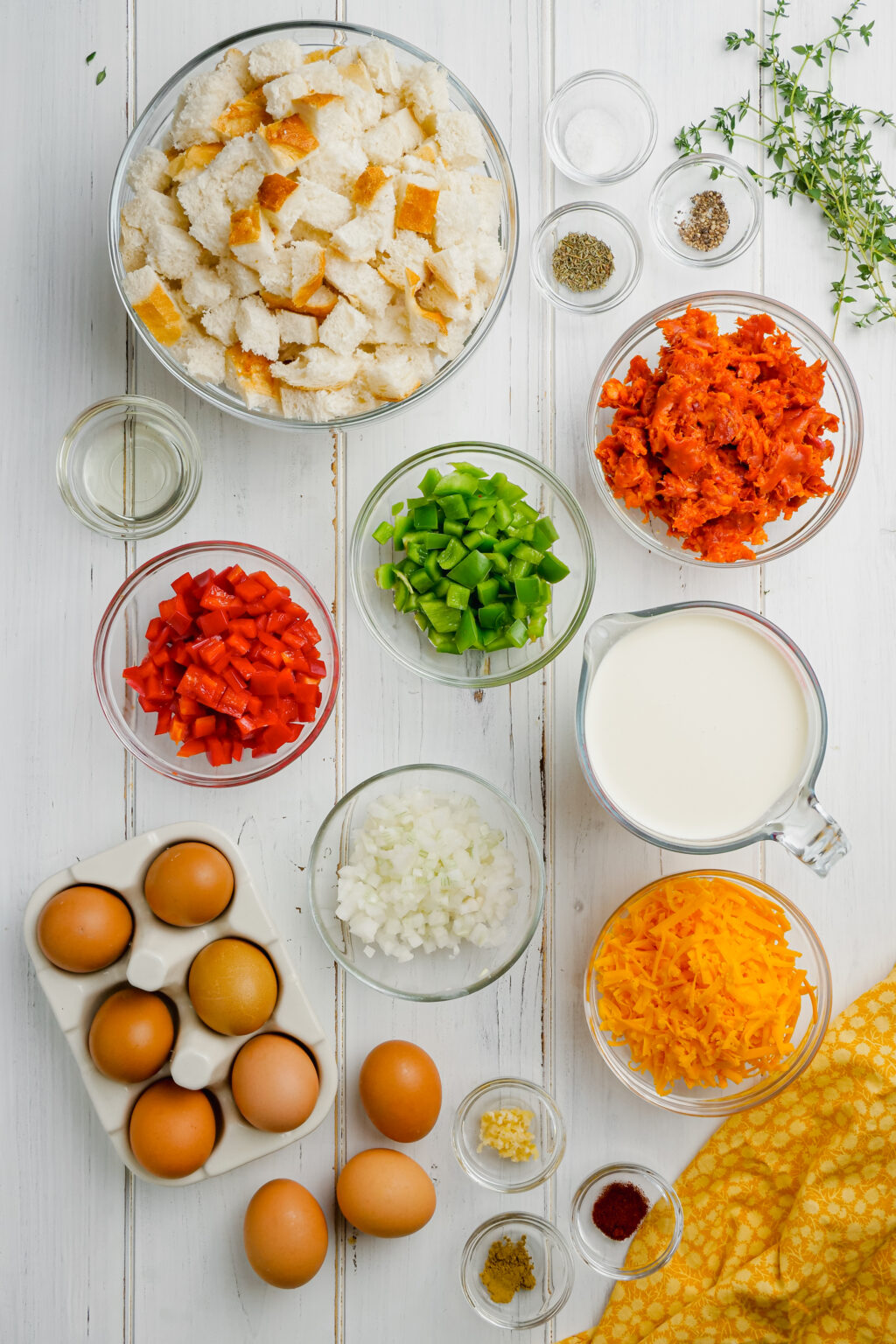 Slow Cooker Breakfast Strata Easy Peasy Meals