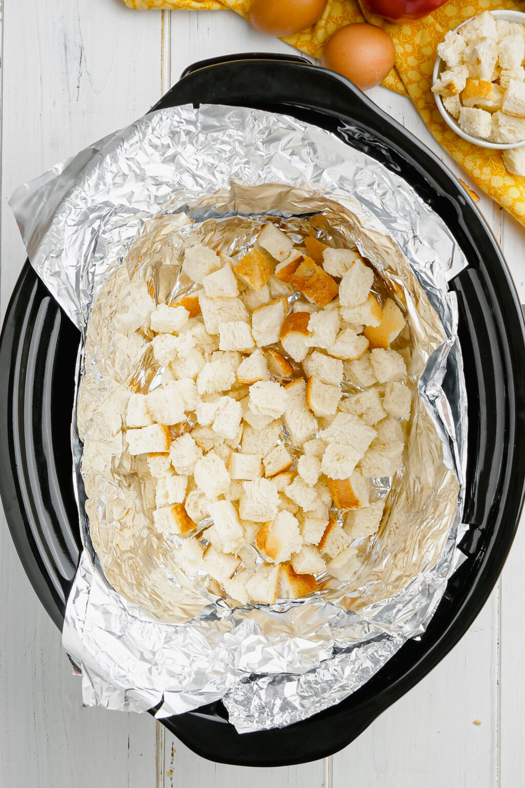 Slow Cooker Breakfast Strata Easy Peasy Meals