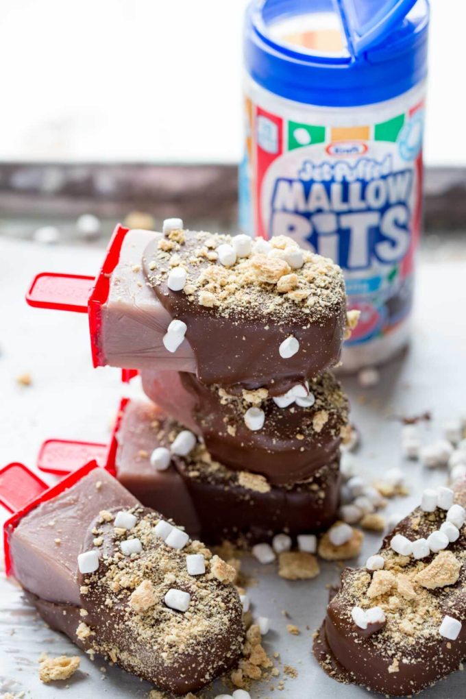 Frozen Smores Pops are your ideal summer treat