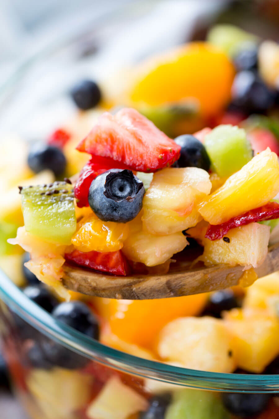 Easy summer fruit salad