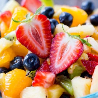 Easy summer fruit salad