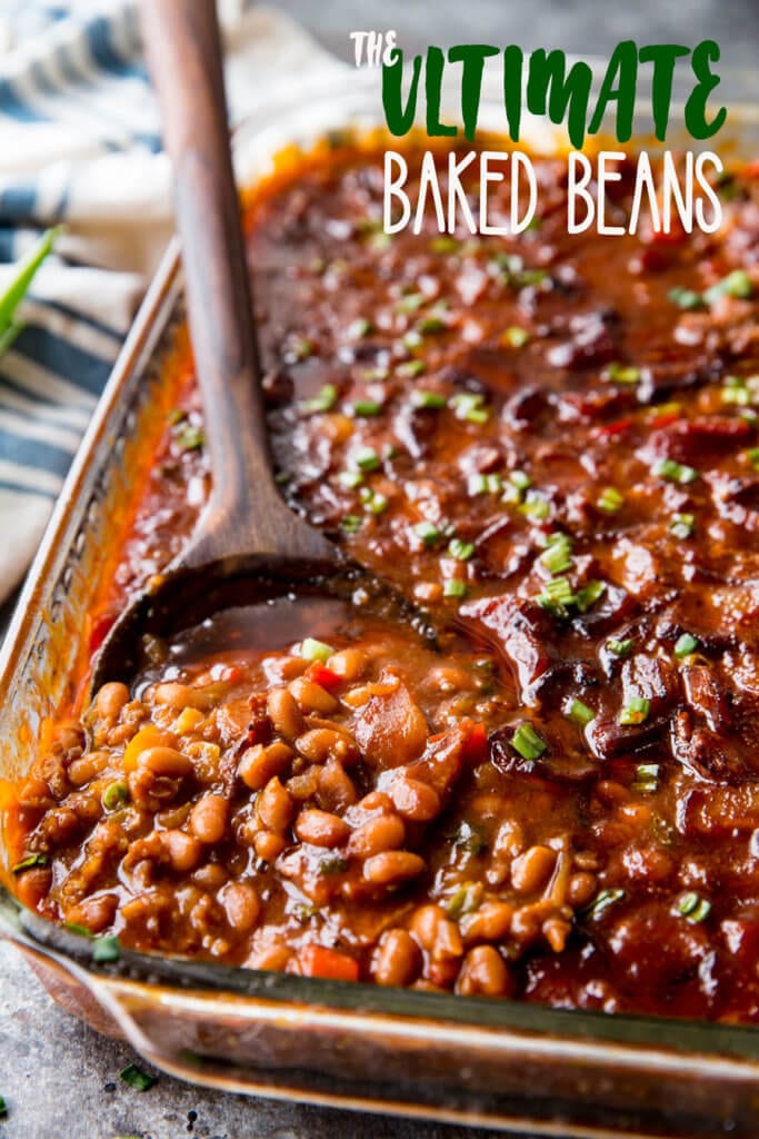 Easy Baked Beans: These easy baked beans are the ultimate side dish, so flavorful, delicious, and easy to make.