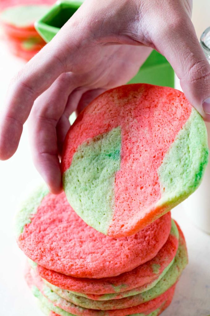 Tie Dye sugar cookies are a fun way to mix up sugar cookies and still get great flavor