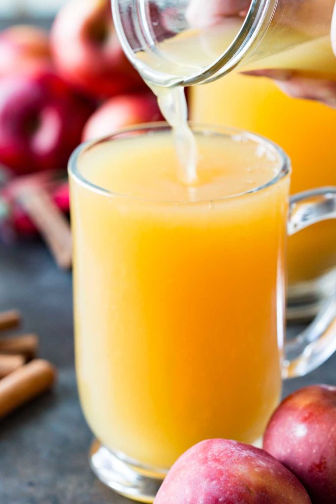 Wassail punch is a festive, flavorful holiday drink