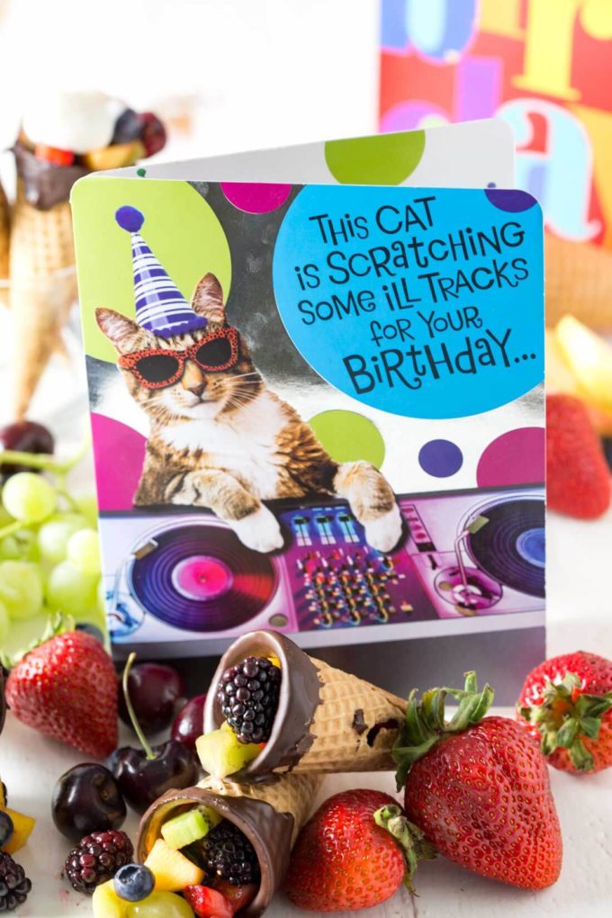 birthday cat card