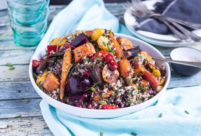 Quinoa and Roasted Vegetable Salad In content #3