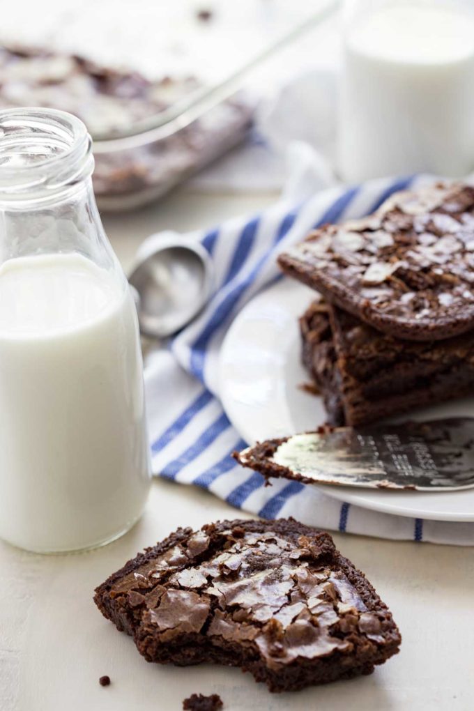 Girl Scout Cookie Brownies, Thin Mint boxed brownies