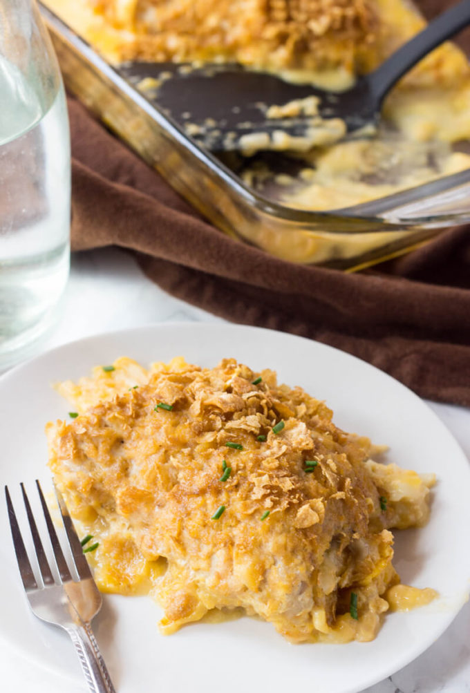 Cheesy Potato Stuffed Chicken