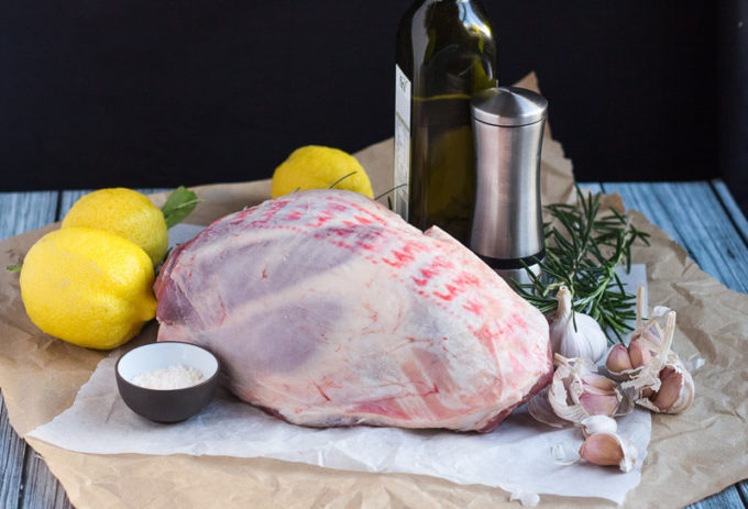 Crock Pot Lamb Roast: Delicious Lamb, enriched with lemon, rosemary and garlic, is the perfect answer to an easy midweek meal.