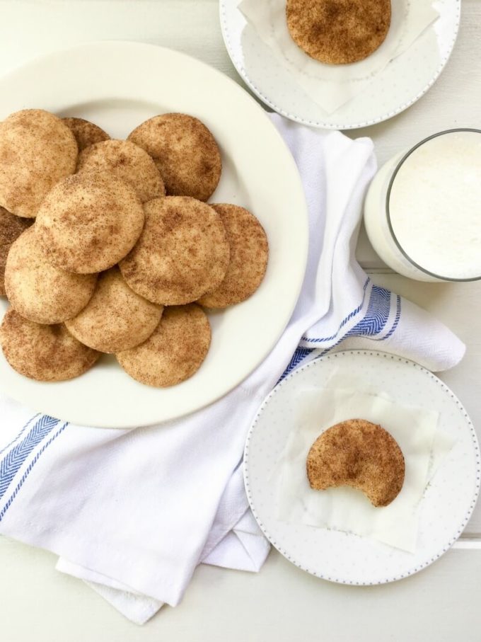 Snickerdoodle Cookies Cinnamon, Coconut Oil, Cream of Tartar