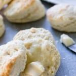 Soft and buttery buttermilk biscuits