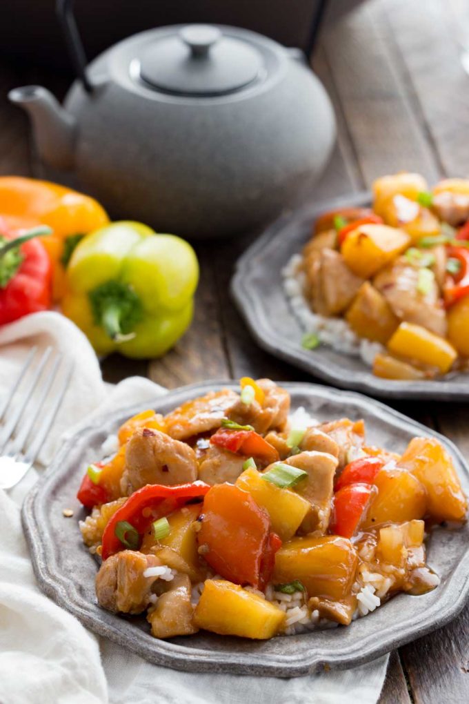 Pineapple Firecracker Chicken is a classic firecracker chicken with a sweet pineapple twist. This savory dinner is slathered in a sweet heat sauce you won't be able to get enough of. Great midweek meal. 