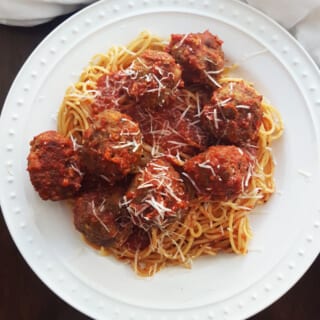 Old Fashioned Spaghetti and Meatballs