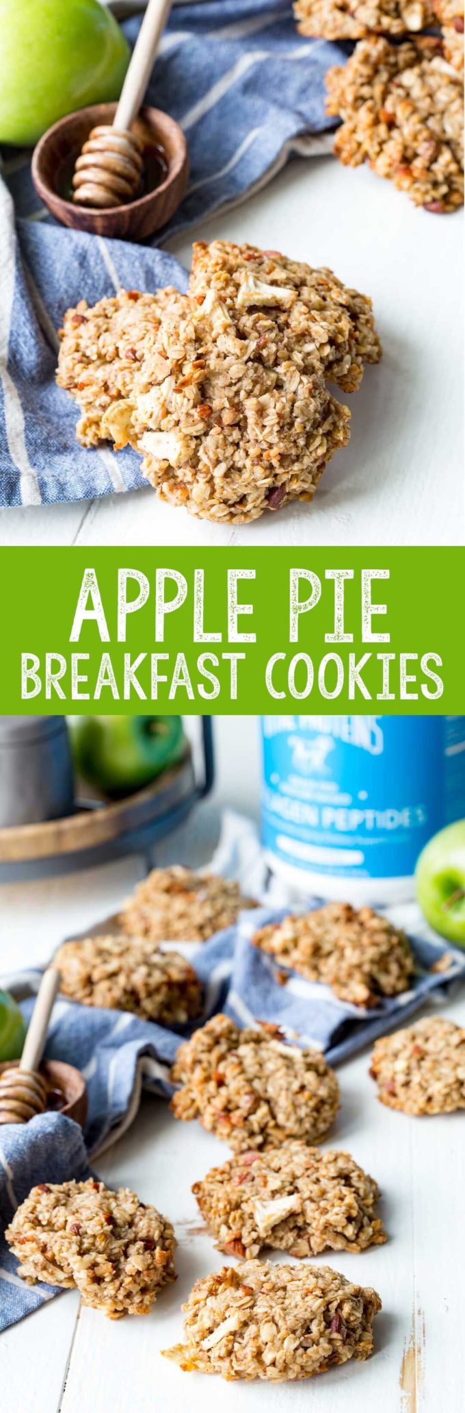 Apple Pie breakfast cookies are a healthy way to start the day 