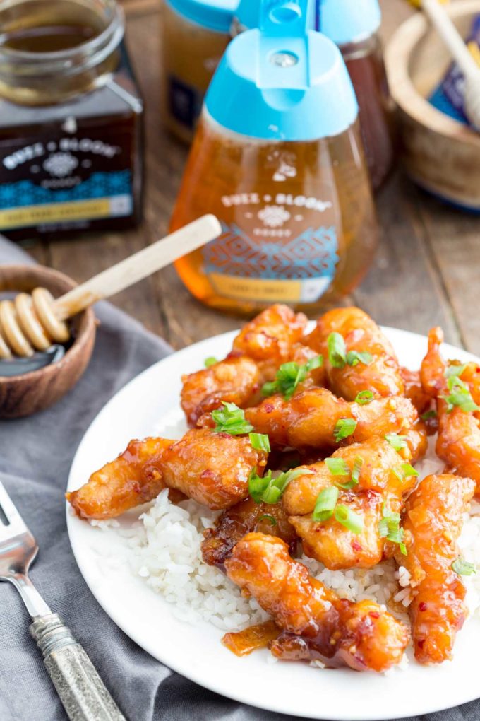 Honey Garlic chicken, a sweet, flavorful meal the whole family will love