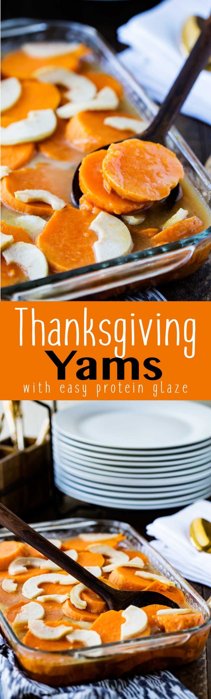These are the BEST Thanksgiving Yams ever. They are not too sweet and are super easy to make.