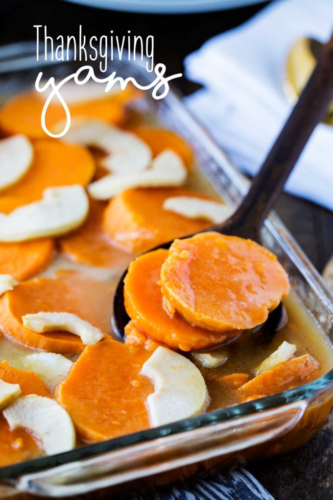 Thanksgiving Yams - Easy Peasy Meals