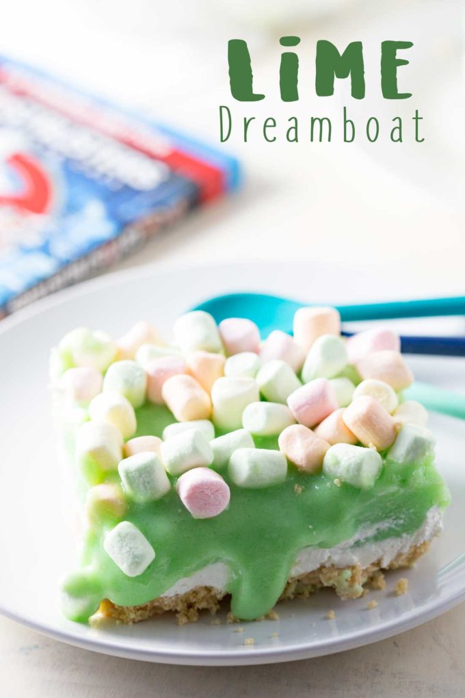 Lime cheesecake dreamboat dessert