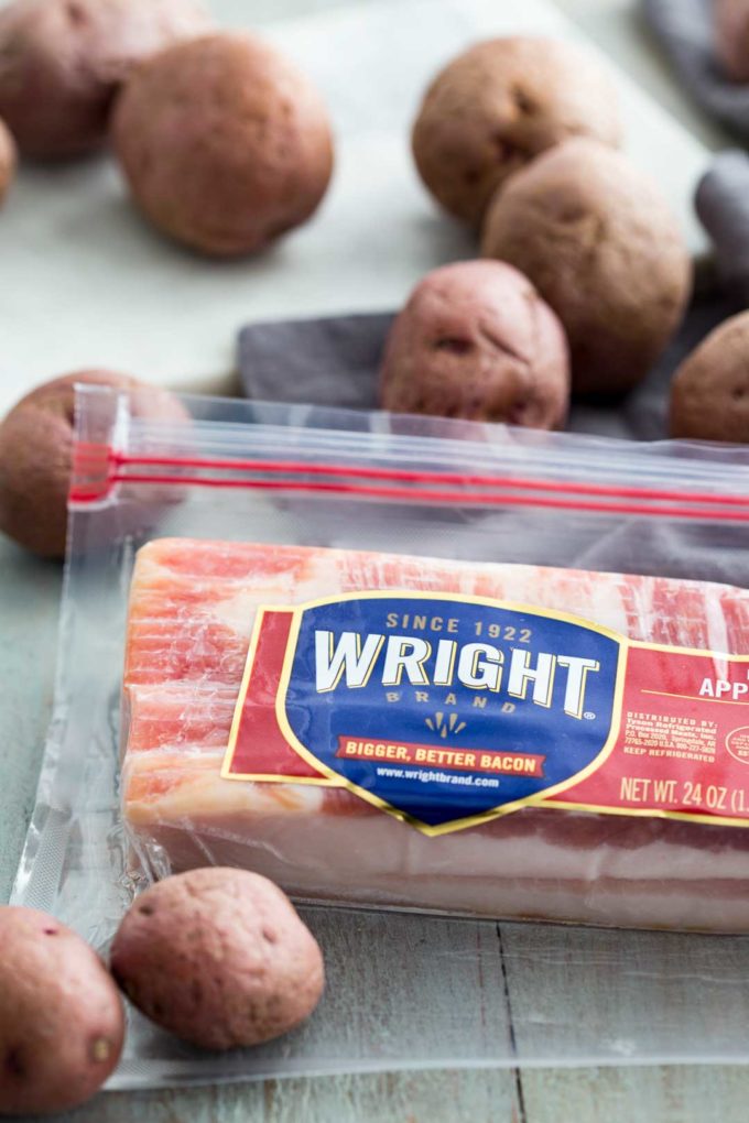 Wright bacon is salty, meaty, and delicious