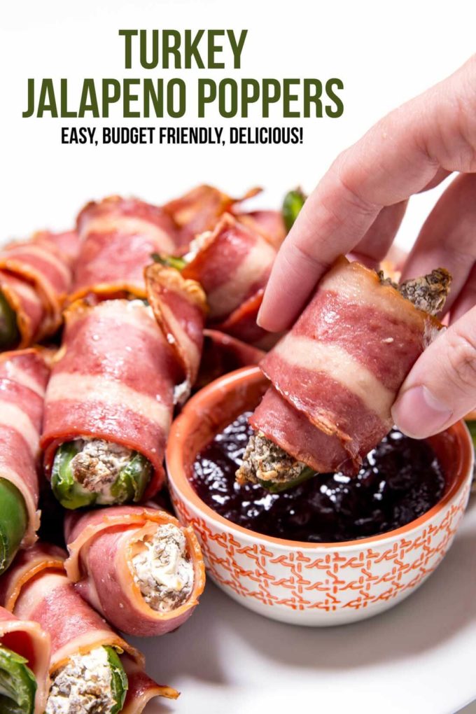 Turkey jalapeno poppers are the perfect holiday appetizer