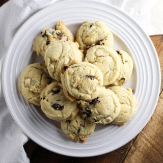 White Chocolate Cranberry Cookies