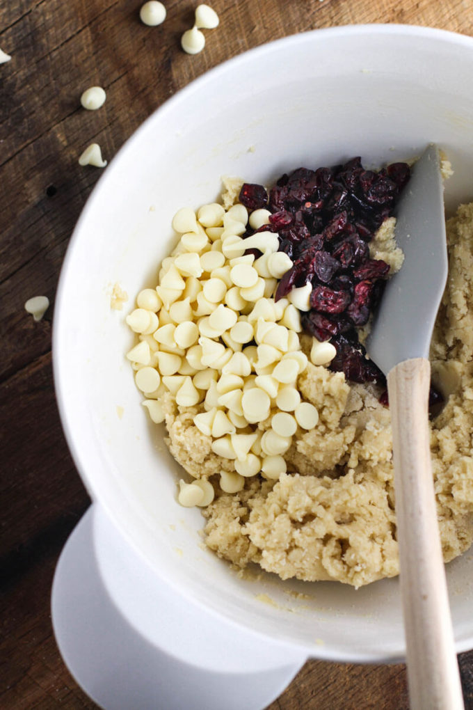 White Chocolate Cranberry Cookies