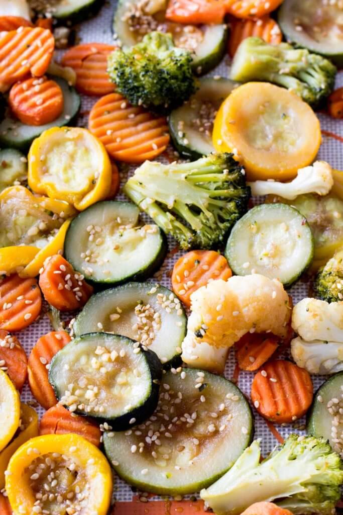 Asian inspired veggies