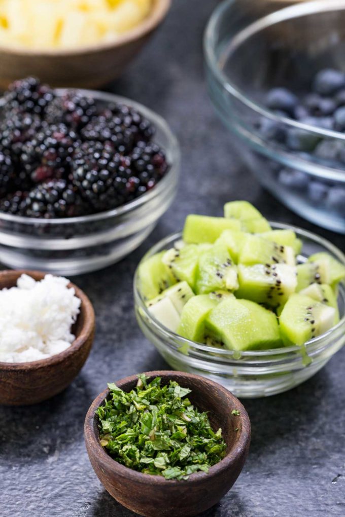 Fruit for a delicious fruit salad