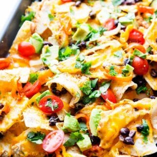 Sheet pan nachos are an amazing meal option and so easy to make