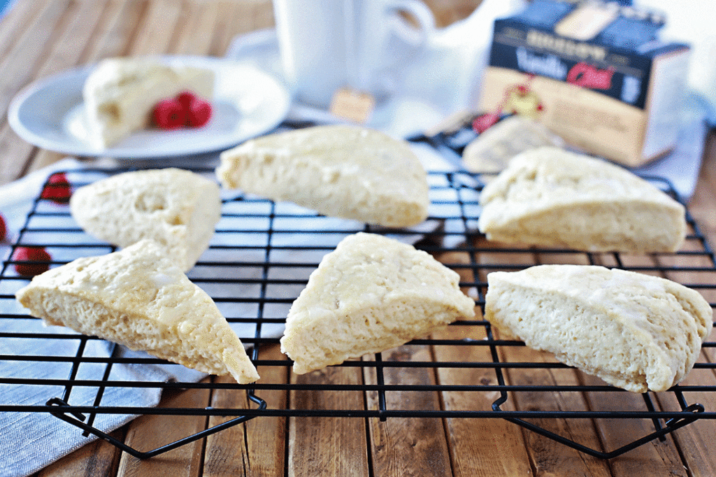 Vanilla Chai Scones, a delicious breakfast or relaxation