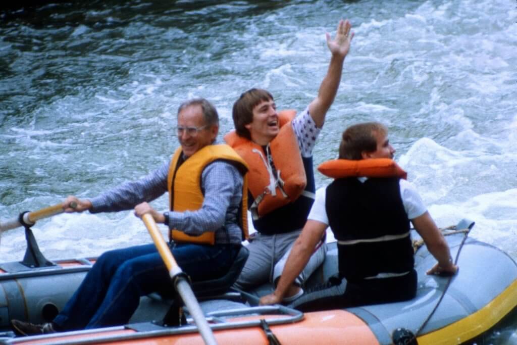 Rafting the salmon river