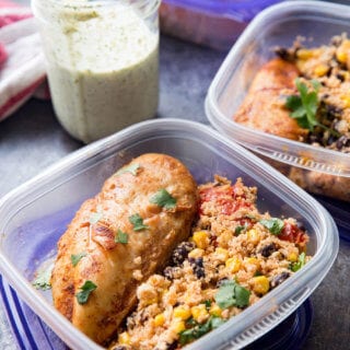 Chicken meal prep bowls