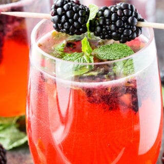 Black cherry mocktail