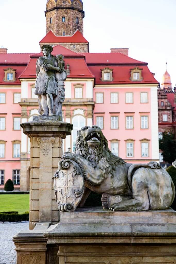 Castle Ksaiz in Poland