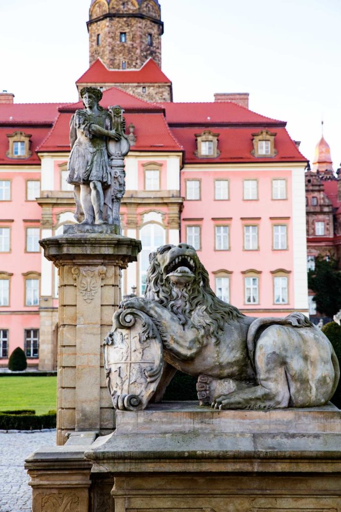 Castle Ksaiz in Poland