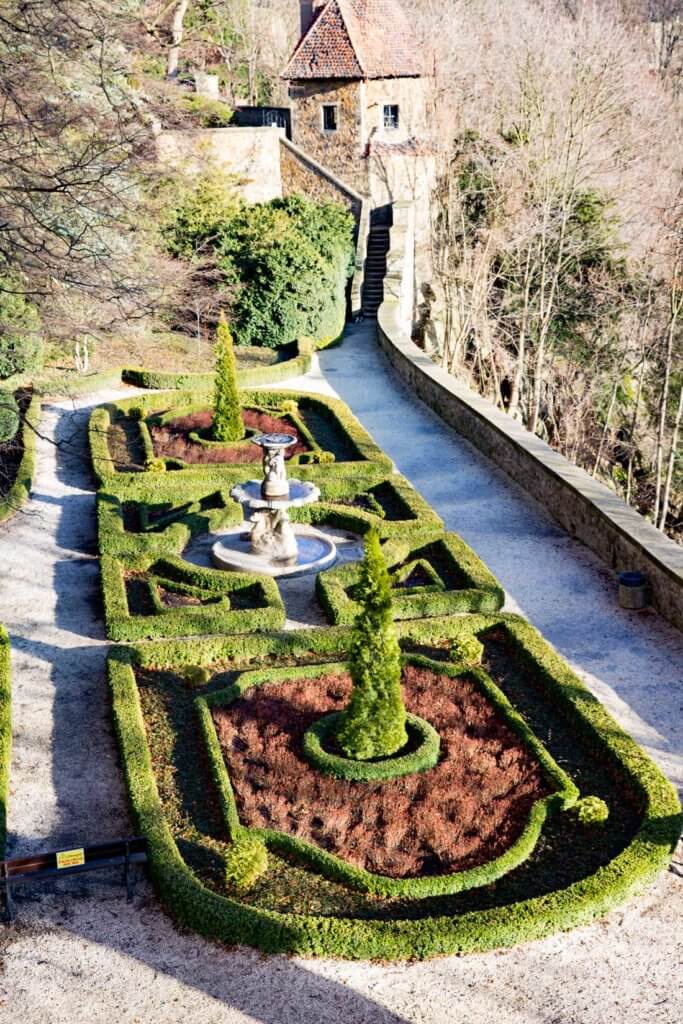 The gardens at Castle Ksaiz