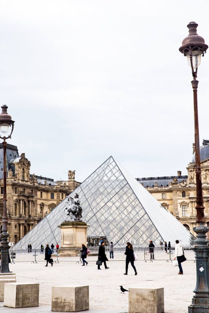 The Louvre in Paris