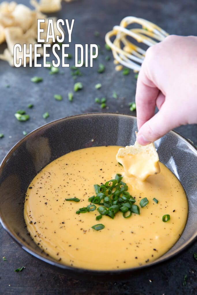 Easy Cheese dip, this sauce is so versatile and delicious