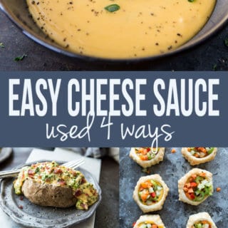 Easy Cheese Sauce 4 Ways