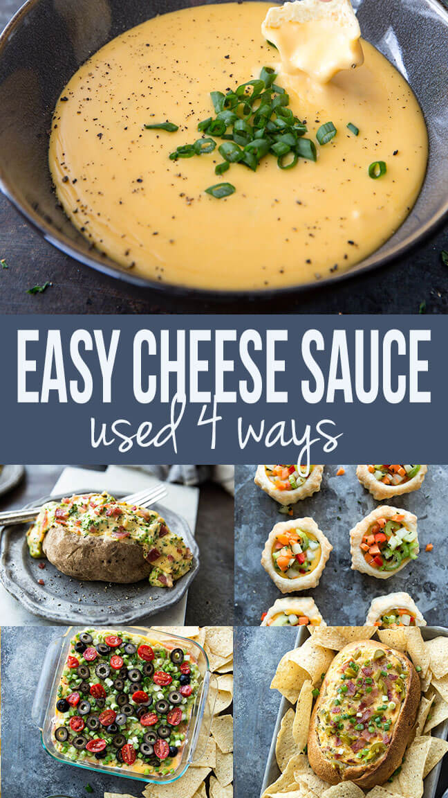 Easy Cheese Sauce used 4 ways