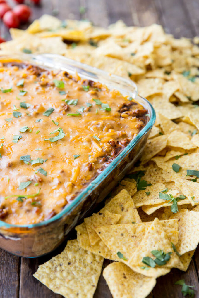Best ever layered bean dip perfect for parties
