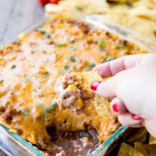 Best ever layered bean dip perfect for parties