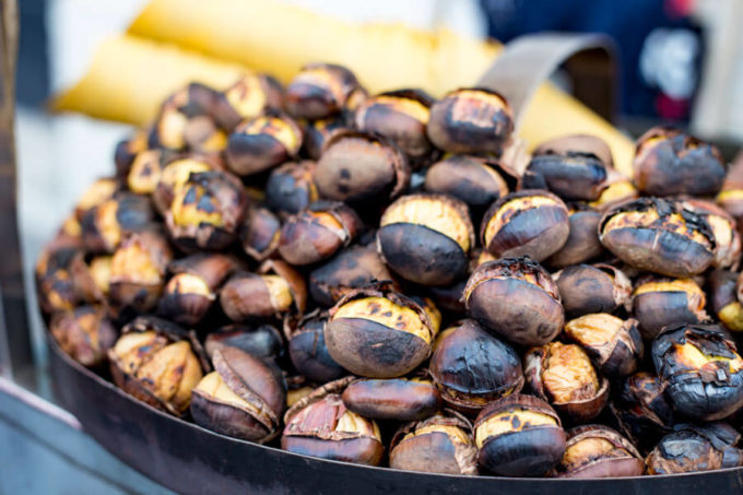 Roasted chestnuts