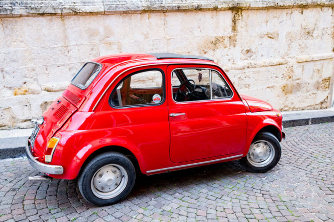 Choosing a car in Italy