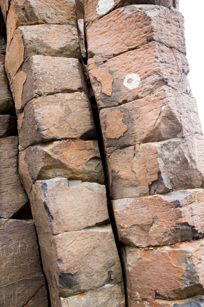 the stones at Giant's Causeway in Northern Ireland