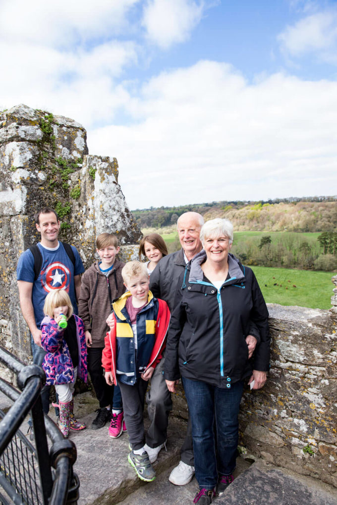 The view from Blarney Castle