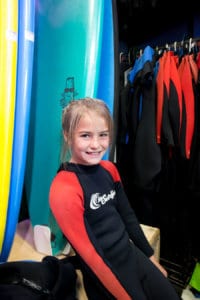 Surfing at Bondi Beach in Sydney Australia