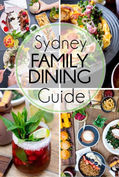 Sydney Australia dining guide for families