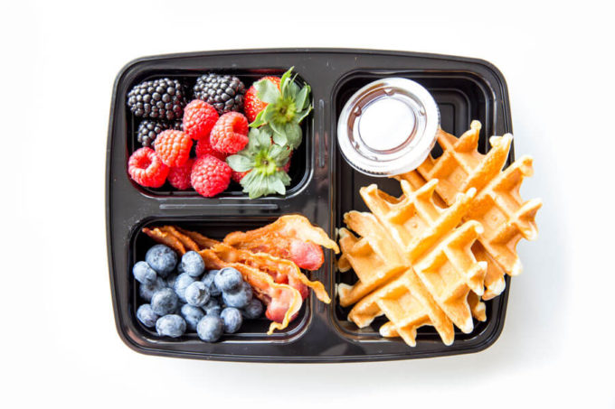 Box breakfast on sale