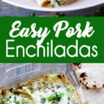 Easy Pork Enchiladas